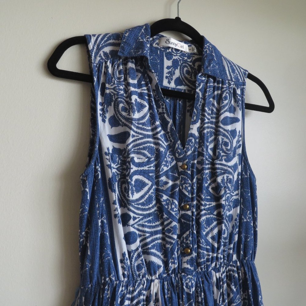 ModCloth Button Shirt Dress (With Pockets!) - Picture 2 of 11